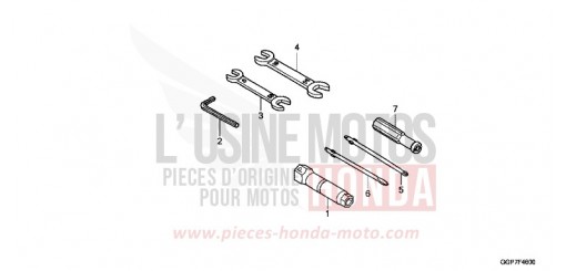 OUTILS NSC502WHD de 2013